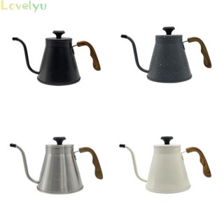 ⭐READY STOCK ⭐1200ML Gooseneck Tea Kettle Narrow Spout Pour Over Coffee Pots with Thermometer