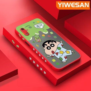 เคสโทรศัพท์มือถือ ซิลิโคนแข็ง บาง กันกระแทก ลายการ์ตูนชินจัง สําหรับ Huawei Y6 Pro 2019