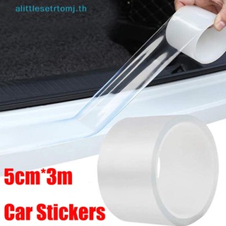 Alittlese สติกเกอร์ใส ป้องกันขอบประตูรถยนต์