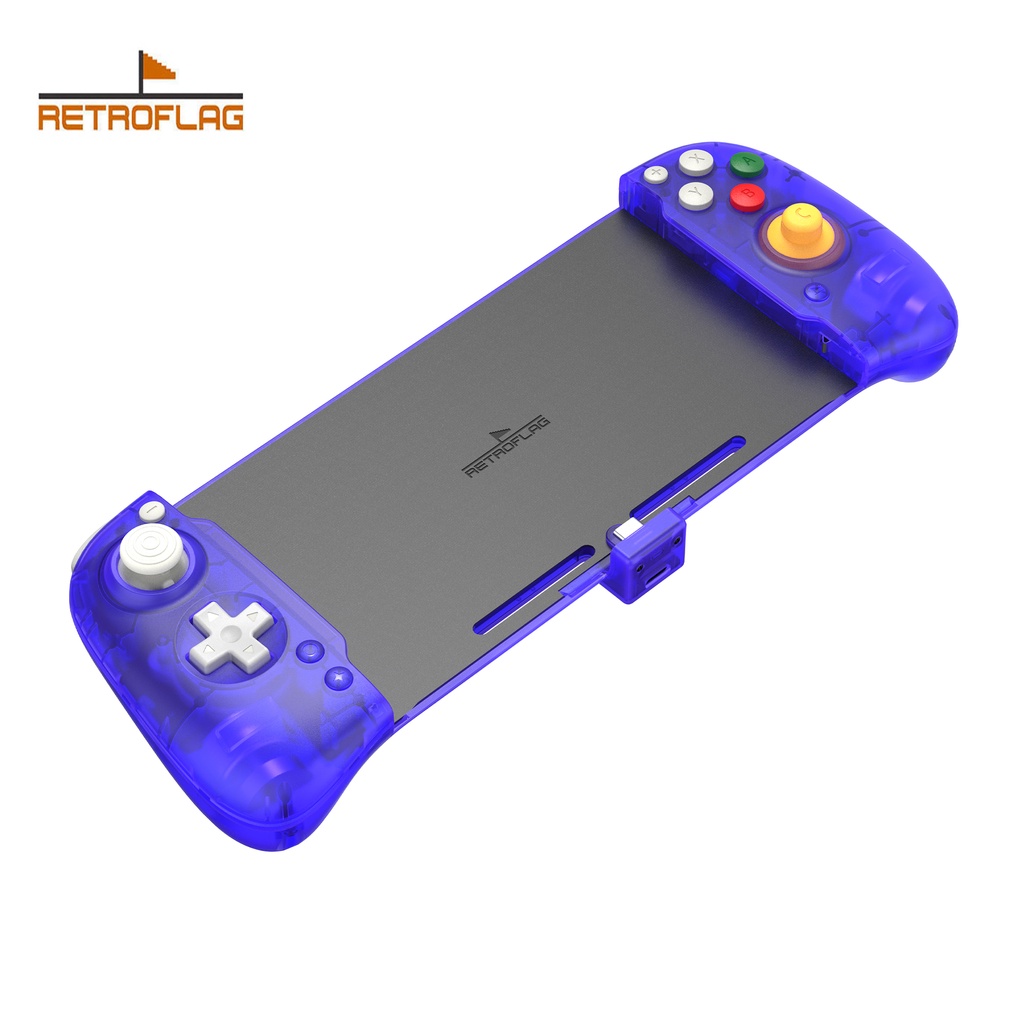 Retroflag คอนโทรลเลอร์มือถือ Gamepad พร้อม Hall Sensor จอยสติ๊กสําหรับ Nintendo Switch/สวิทช์ OLED NS คอนโซลเกม Handle