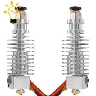 หัวฉีดเอ็กซ์ทรูเดอร์ V5 J Head Hotend 0.4 มม. ทนทาน สําหรับเครื่องพิมพ์ 3D Anycubic I3 Mega เส้นใยพลาสติก 1.75 มม. 2 ชิ้น