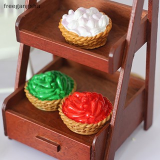 [FREG] 1:12 Dollhouse Miniature Chili Garlic Basket Kitchen Food Model Decor Toy Doll House Accessories FDH