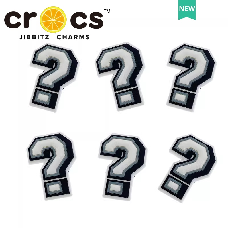 Jibbitz crocs charms หัวเข็มขัดรองเท้า อุปกรณ์เสริมรองเท้า สัญลักษณ์ภาษาอังกฤษ บอกลา สนุก ตกแต่งหัวเข็มขัด