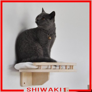 [Shiwaki1] Cat Window Perch Cat Resting Shelf Durable Wooden for Dog Kitten Accessories