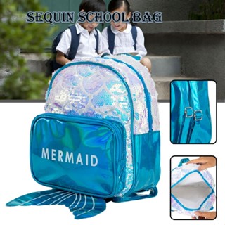 Mermaid Backpacks for Girls School Bookbag for Kindergarten Elementary School