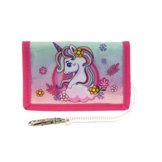 Hiku Magic Unicorn Tri Fold Wallet กระเป๋าสตางค์ แบบพับ