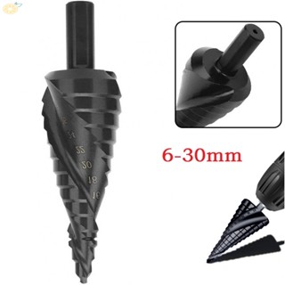 【VARSTR】Step Drill Bit 1pc 20 22 26 30mm 6 8 Black For Pistol Drill Bench Drill