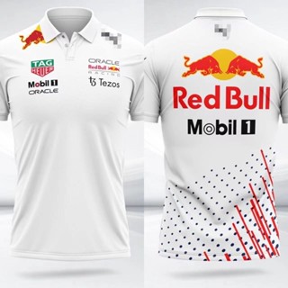 F1 Formula Car เสื้อโปโล แบบแห้งเร็ว เข้ากับทุกการแต่งกาย แฟชั่นฤดูร้อน สําหรับผู้ชาย และผู้หญิง 2023