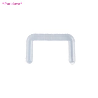 Purelove&gt; ใหม่ จิวจมูก ปาก ปาก แบบใส