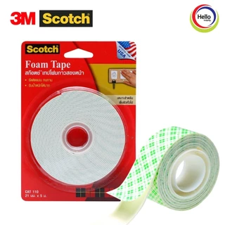 เทปโฟมกาว กาวสองหน้า เทปกาว 110 Foam Tape, Double-Sided, Cat110 กาวสองหน้า เทปสองหน้า