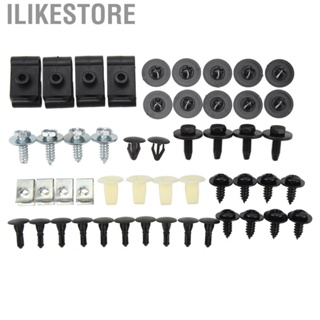 Ilikestore Undertray Cover Screws  Easy Carry Shockproof Engine Chassis Fender Clips for Avensis Car Door