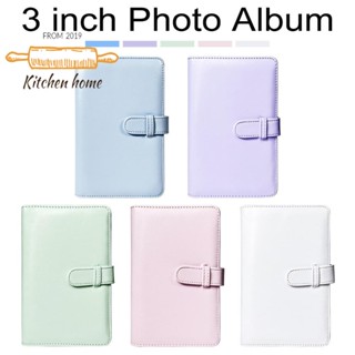 อัลบั้มรูปภาพ 3 นิ้ว สําหรับ Instant MINI 12 Coil Album Picture Case For Fujifilm Instax Film 12 MINI O9Q2