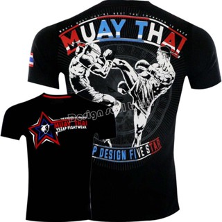 เสื้อยืด ลาย Five star Muay Thai