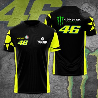 Vr46 เสื้อยืด ลายมอนสเตอร์