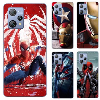 เคสโทรศัพท์ซิลิโคน TPU แบบนิ่ม ลายซุปเปอร์ฮีโร่ Marvel Blackview A53 Pro