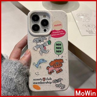 Mowin - เข้ากันได้สำหรับ เคสไอโฟน เคสไอโฟน11 เคส iphone 11 เคสโทรศัพท์เป็นมิตรกับสิ่งแวดล้อมเคสที่ย่อยสลายได้นุ่มกันกระแทกป้องกันสัตว์เล็กน่ารักภาษาอังกฤษเข้ากันได้กับ iPhone 13 Pro max 12 Pro Max 11 xr xs max 7 8