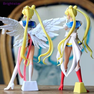 Brightstar ใหม่ ตุ๊กตาฟิกเกอร์เซเลอร์มูน แฟลช Charm Angel Girl ของเล่นสําหรับเด็ก