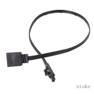 Utakee สายอะแดปเตอร์ควบคุมเรือโจรสลัด QL- LL120 ICUE Sync- ML- ARGB 4Pin