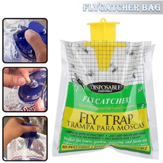 Fly Traps Outdoor Hanging Disposable Fly Bags Trap Fly Catcher with Fly Baits