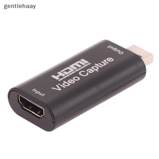 Gent การ์ดจับภาพวิดีโอ 4K USB 3.0 HDMI สําหรับ PS4 เกม DVD กล้องบันทึกวิดีโอ ถ่ายทอดสด EN