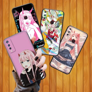 เคสโทรศัพท์ซิลิโคน แบบนิ่ม ลาย Zero two สําหรับ Samsung Galaxy S30 Plus S30Ultra Note 8 9 10 10Plus 10Lite 20 Ultra LJ73