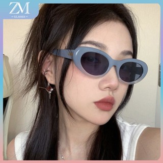 【Tiger Glasses】23 สไตล์ใหม่ แว่นตากันแดด JENNIE สไตล์เดียวกัน Cat Eye แว่นตากันแดด ผู้ชาย สีดํา ins แฟชั่น ไล่ระดับสี แว่นตากันแดด 1403