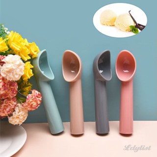 ღ Ice Cream Balls Spoon Non-stick Coffee Spoon Dessert Ice Cream Ball Digger Thickened Plastic Ice Cream Scoop Kitchen Tools