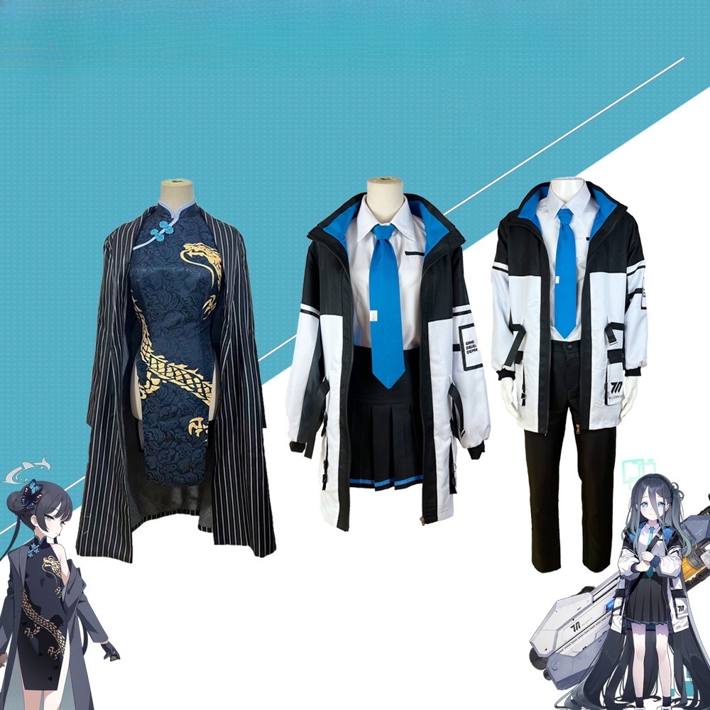 ชุดคอสเพลย์ อนิเมะ Blue Archive File cos Alice สําหรับปาร์ตี้ฮาโลวีน คริสต์มาส