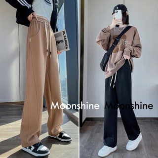 Moon  กางเกงขายาว คาร์โก้ กางเกง เชือกอเมริกันคลาสิค Cargo pants 2023 NEW 071835 สบาย Beautiful พิเศษ Stylish A23L0LC 36Z230909