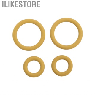 Ilikestore F4TZ‑6N653‑A  Rubber Turbo Pedestal O Ring Gaskets Wear Resistant 4pcs for Car