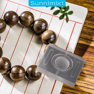 [Sunnimix1] สร้อยข้อมือลูกปัดอะคริลิคใส ขนาดกะทัดรัด DIY สําหรับห้องน้ํา บ้าน