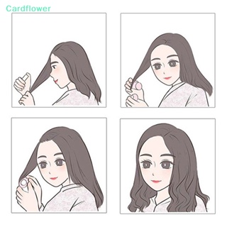 &lt;Cardflower&gt; ชุดอุปกรณ์ทําผม โรลม้วนผม แบบไม่มีความร้อน มีกาวในตัว หลายขนาด 3 ชิ้น