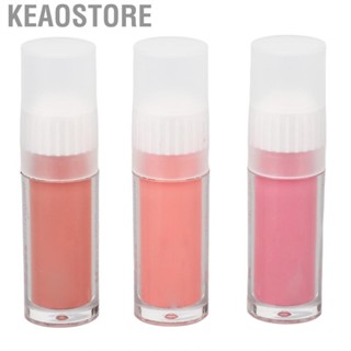 Keaostore Face  Blusher   Ductility 3pcs for Daily Women