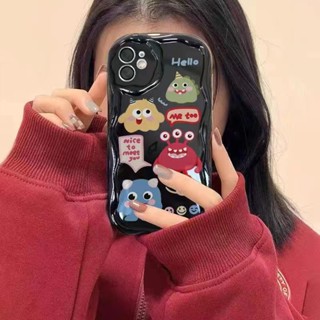 เคสโทรศัพท์มือถือ ลายมอนสเตอร์ สีดํา สําหรับ Huawei nova6789807060รวมทุกอย่าง P30P4050Mate304050