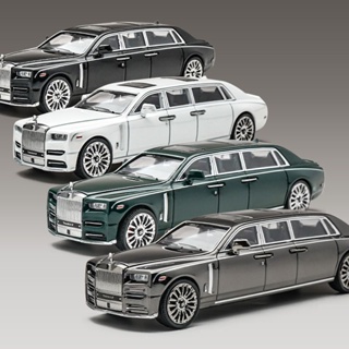 iNG 1: 64 Rolls-Royce Phantom ของเล่นสะสม สําหรับเด็กผู้ชาย โมเดลรถยนต์อัลลอยด์