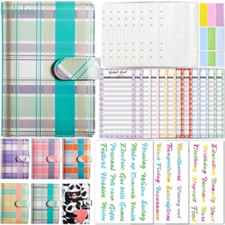 Nickolas สมุดแพลนเนอร์รายสัปดาห์ แบบสันห่วงเกลียว 6 รู ขนาด A6 หลวม มีหลายช่อง สําหรับจัดระเบียบ