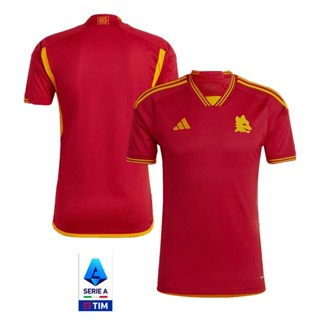 เสื้อกีฬาแขนสั้น ลายทีม Roma 2023 2024 ไซซ์ S - 4XL