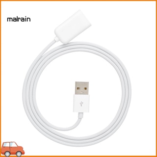 [Ma] สายเคเบิลต่อขยาย USB 20 ตัวผู้ เป็นตัวเมีย 1 เมตร 50 ซม. สําหรับ iPhone Android