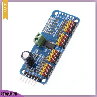 (VIP) Pca9685 16-Channel PWM/Servo ไดรเวอร์ IIC อินเตอร์เฟซ สําหรับโมดูลโล่ Arduino