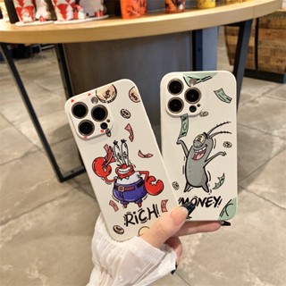 เคสโทรศัพท์มือถือ ลายปูบอส สําหรับ OPPO A17 A16 A15 A15S A3S A12E A5S A7 A12 A31 A53 A33 A9 A5 2020 A54 A55 A57 2022 A77 A77S A76 A96 A92 A52 A93 A94 A95 4G A74 5G G287T