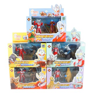 [Ultraman Monster Battle Pack] โมเดลตุ๊กตาอุลตร้าแมน PK Little Monster ขนาดเล็ก ของเล่นสําหรับเด็กผู้ชาย