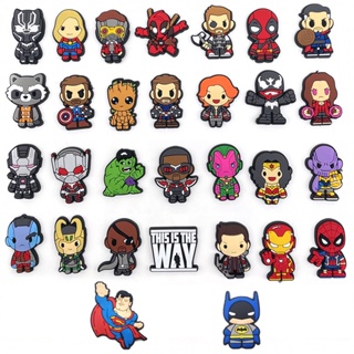 [Marvel Series] หัวเข็มขัด Pvc รูปดอกไม้ สําหรับรองเท้า Diy