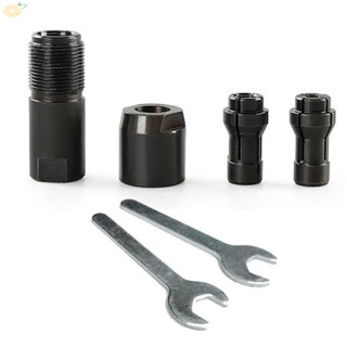 【VARSTR】Chuck M10 Modified Adapter Silver Thread For 100-type High Carbon Steel