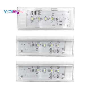 2 ชิ้น W10515057 &amp; 1 ชิ้น W10515058 ชุดไฟ LED พร้อมเลนส์เรียว และกรอบ สําหรับ Whirlpool Kenmore Maytag KitchenAid