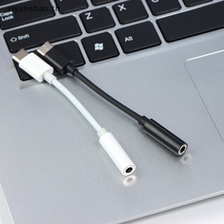 Ziyunshan อะแดปเตอร์แปลงเสียงหูฟัง Type-C เป็นแจ็ค AUX 3.5 มม. USB-C