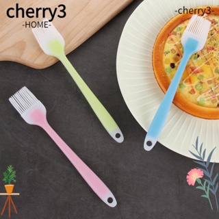 Cherry3 แปรงซิลิโคน หม้อหุงข้าว ครีม โปร่งแสง