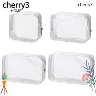 Cherry3 กระเป๋าเครื่องสําอาง PVC แบบใส