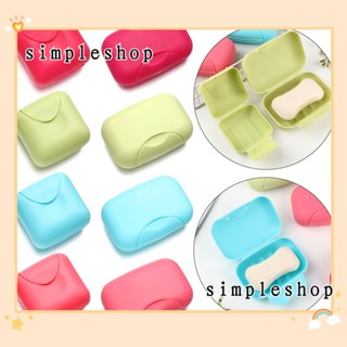 SIMPLE จานใส่สบู่ กันน้ํา กันรั่ว สําหรับเดินทาง