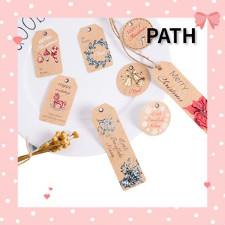 PATH ป้ายแท็กกระดาษแขวน ลายซานตาคลอส 80/90 ชิ้น สําหรับตกแต่งเทศกาลคริสต์มาส