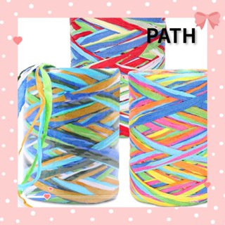 Path ริบบิ้นกระดาษ 6 สี และสายริบบิ้น 80 เมตร สําหรับถัก